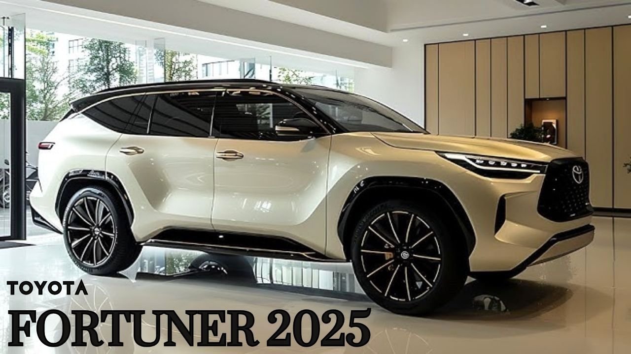 Toyota Fortuner 2025 SUV Revealed Premium Look, Advanced Features & Price Confirmed