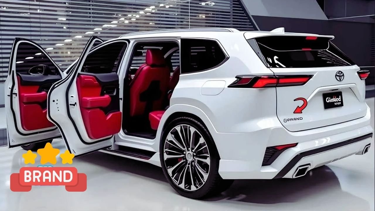 Toyota Highlander 2025 Premium 7-Seater SUV with Hybrid Power and Luxury Comfort